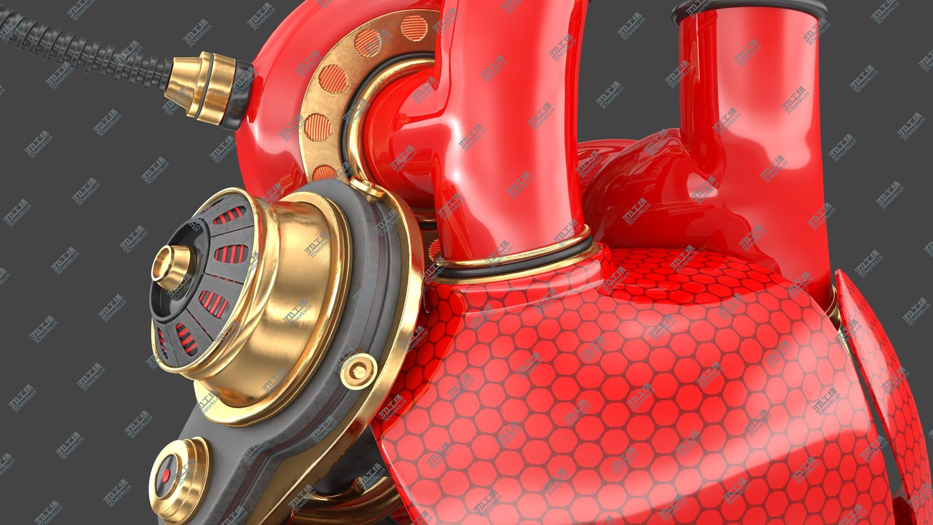 images/goods_img/2021040235/Sci-Fi Artificial Cyber Heart 3D model/3.jpg